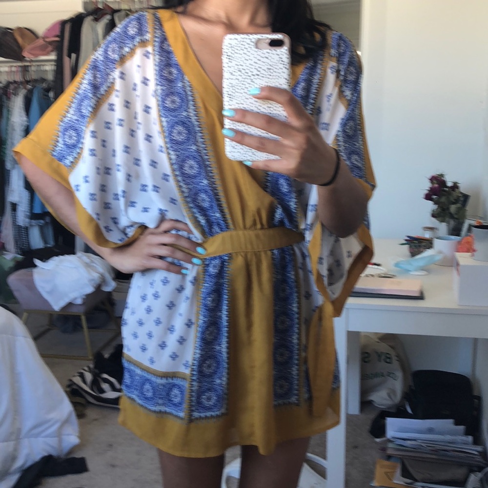 Free people printed dress